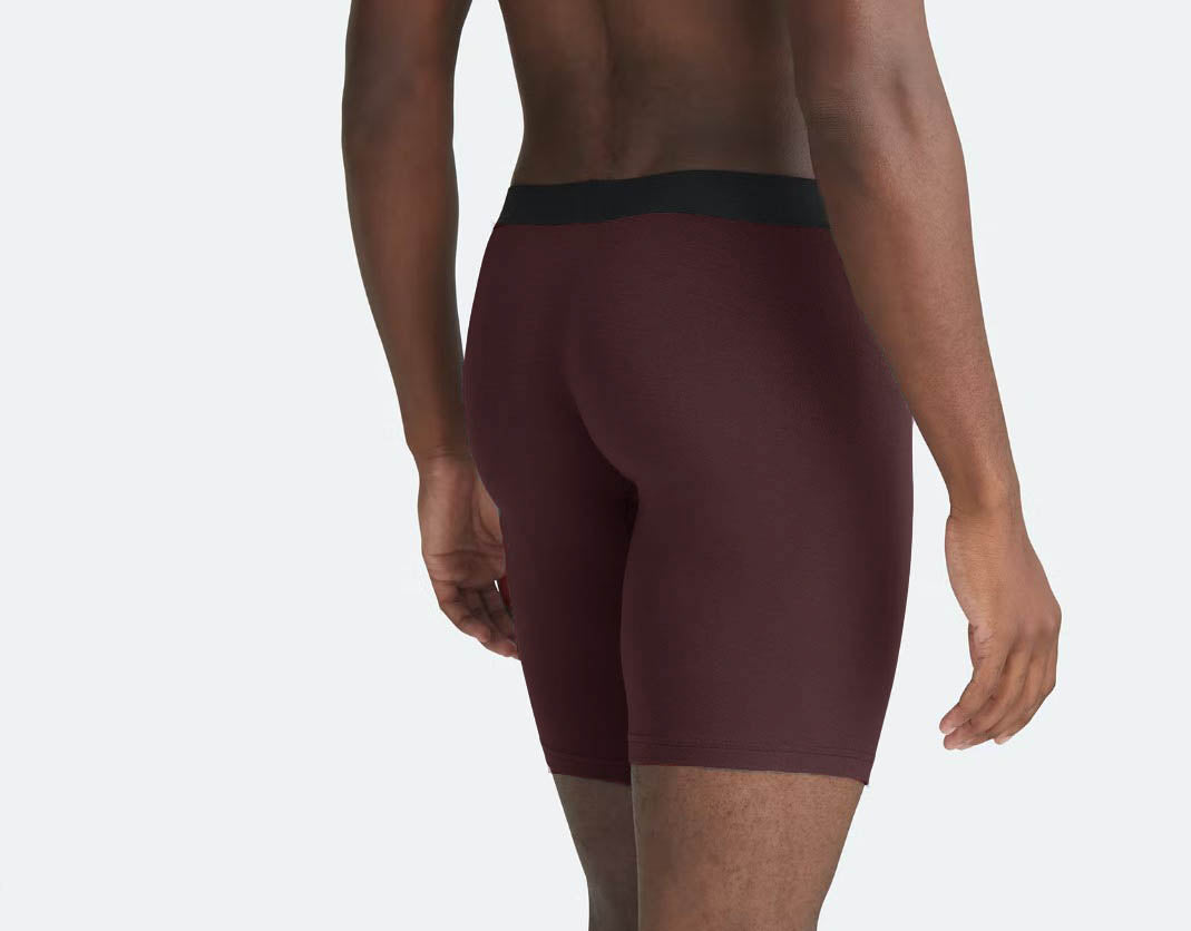 Second Skin Tencel™ Modal Long Leg Boxer Brief - No Fly (9 inch inseam leg)