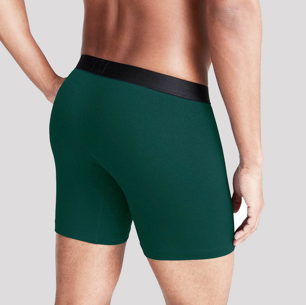 Second Skin Tencel™Modal Standard Length Boxer Brief - No Fly (6 inch inseam leg)