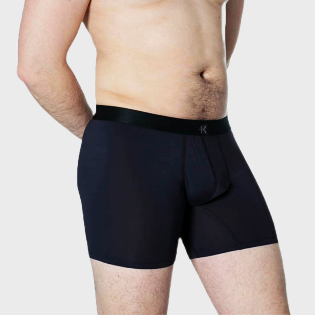 Second Skin Tencel™Modal Standard Length Boxer Brief - No Fly (6 inch inseam leg)