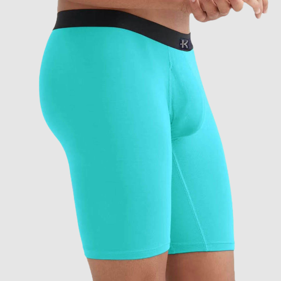 Second Skin Tencel™ Modal Long Leg Boxer Brief - No Fly (9 inch inseam leg)