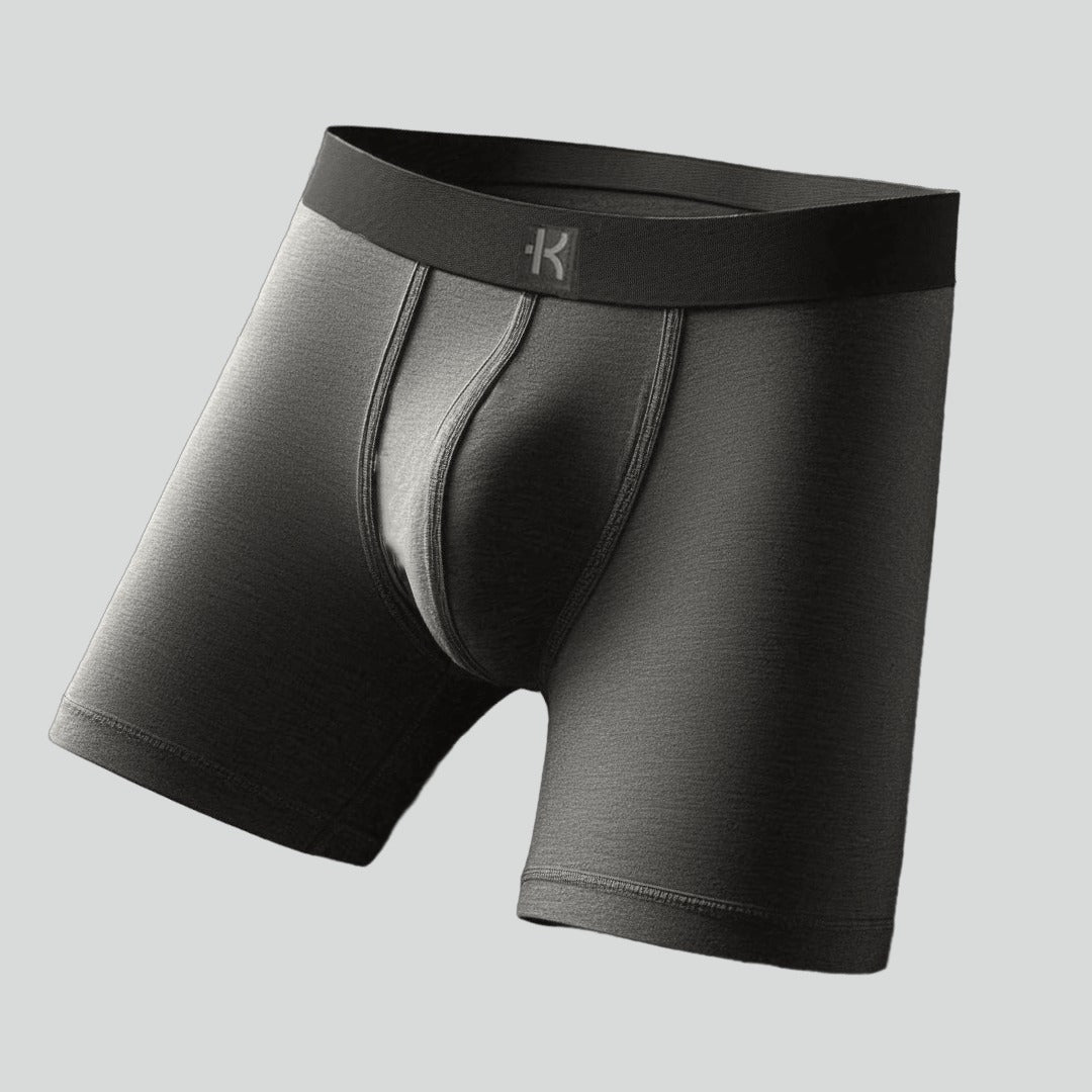 Second Skin Tencel™Modal Standard Length Boxer Brief - No Fly (6 inch inseam leg)