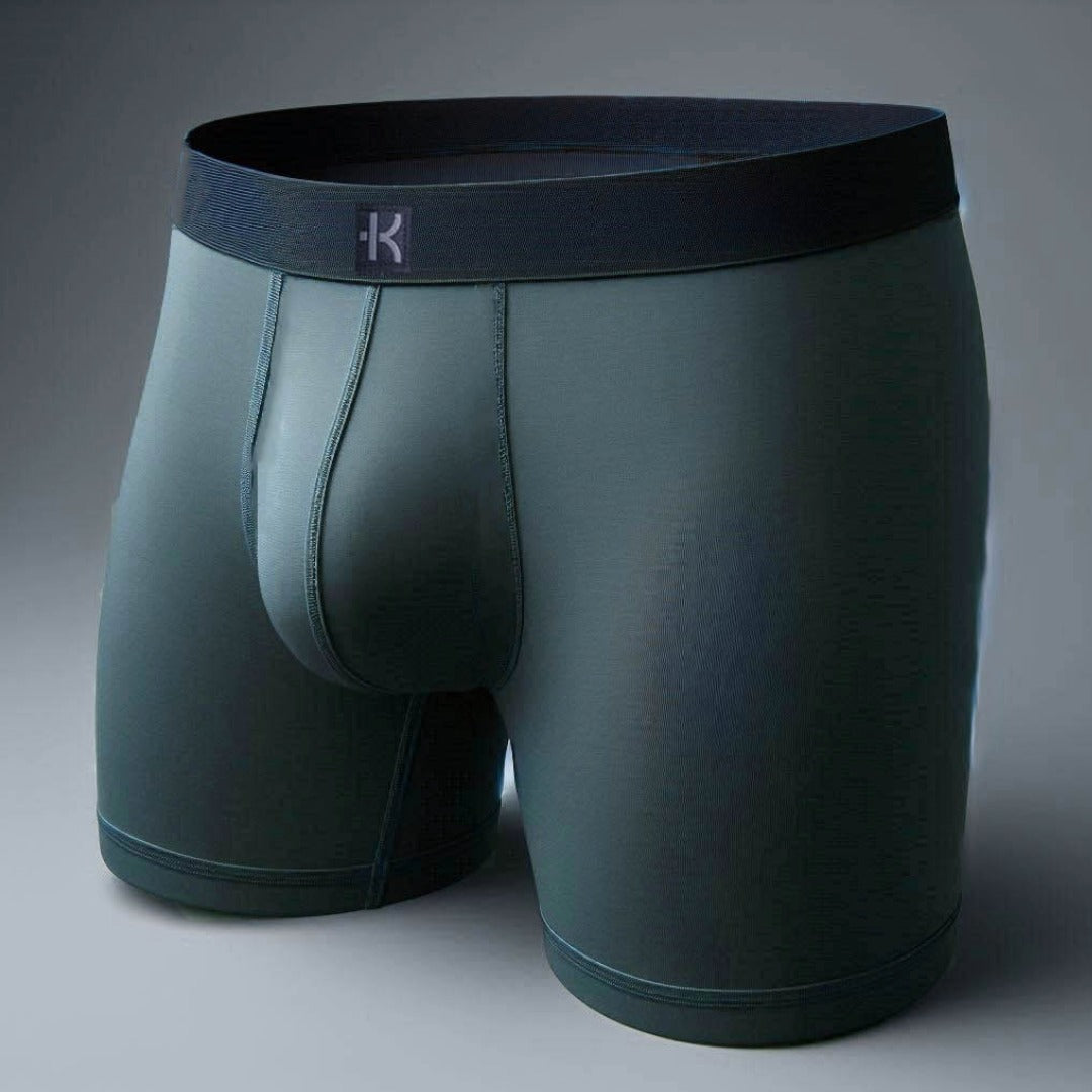 Second Skin Tencel™Modal Standard Length Boxer Brief - No Fly (6 inch inseam leg)