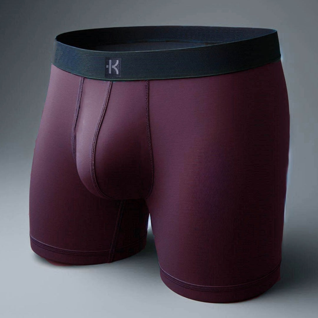 Second Skin Tencel™Modal Standard Length Boxer Brief - No Fly (6 inch inseam leg)