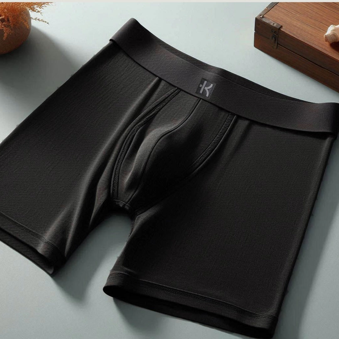 Second Skin Tencel™Modal Standard Length Boxer Brief - No Fly (6 inch inseam leg)