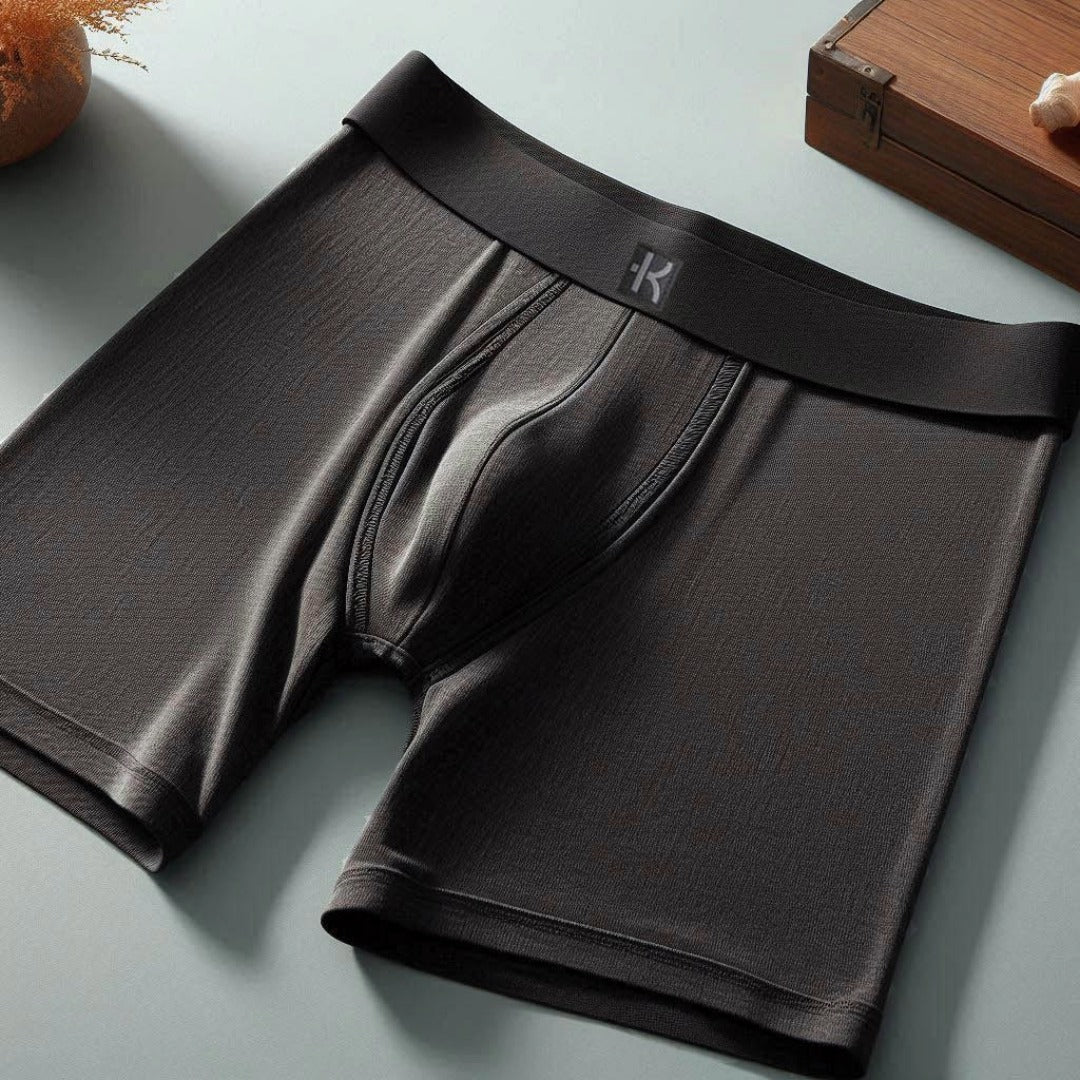 Second Skin Tencel™Modal Standard Length Boxer Brief - No Fly (6 inch inseam leg)