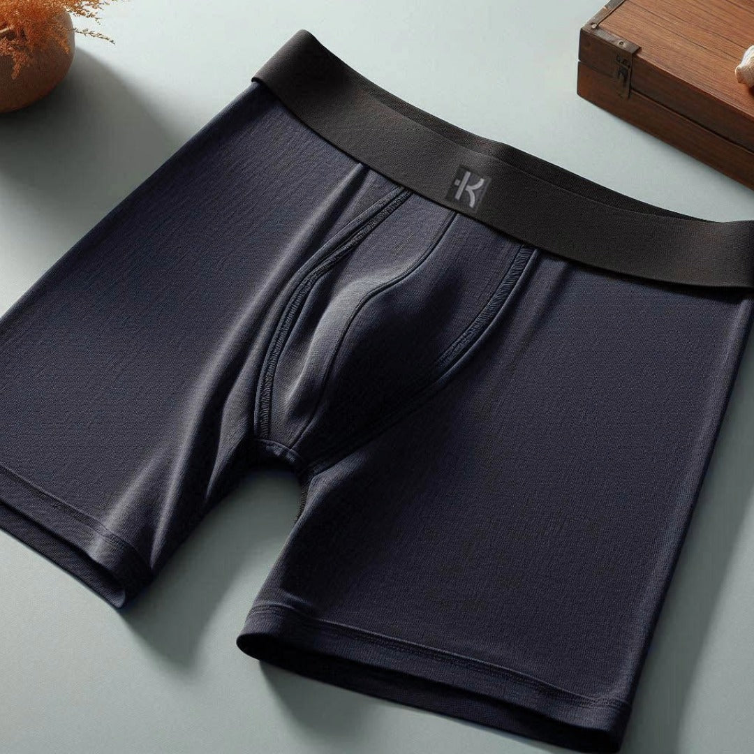 Second Skin Tencel™Modal Standard Length Boxer Brief - No Fly (6 inch inseam leg)