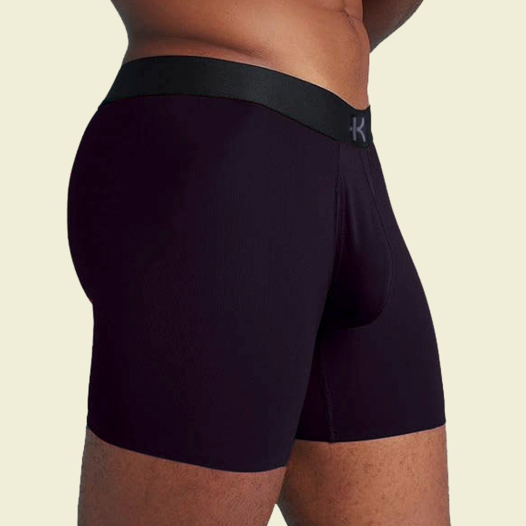 Second Skin Tencel™Modal Standard Length Boxer Brief - No Fly (6 inch inseam leg)