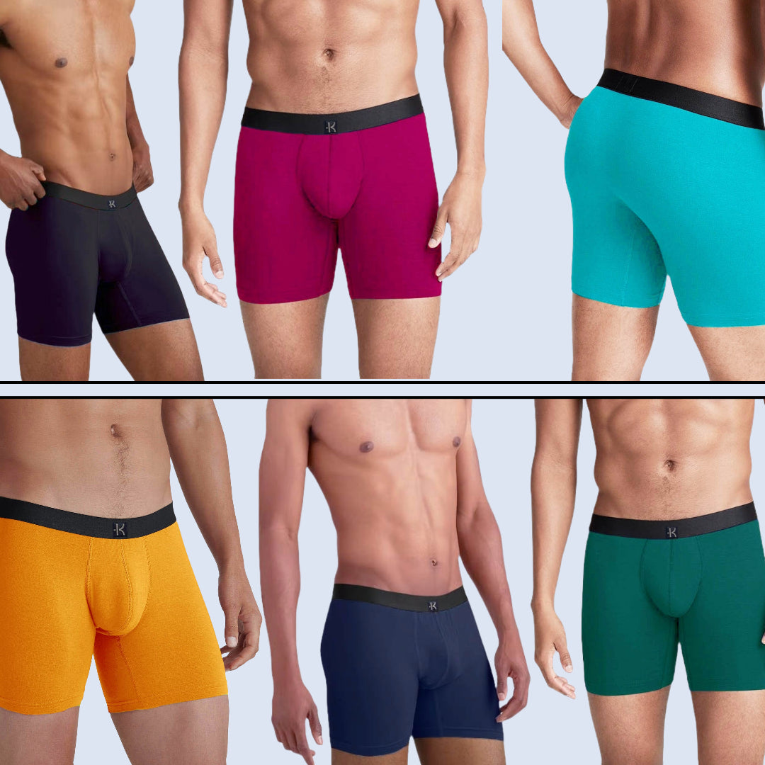 Second Skin Tencel™Modal Standard Length Boxer Brief - No Fly (6 inch inseam leg)