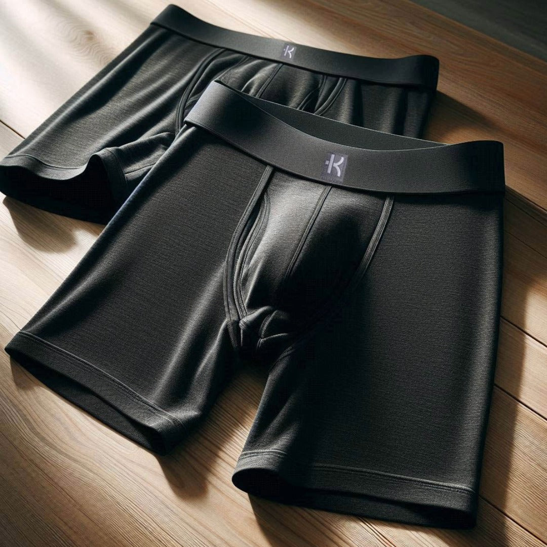 Second Skin Tencel™Modal Standard Length Boxer Brief - No Fly (6 inch inseam leg)