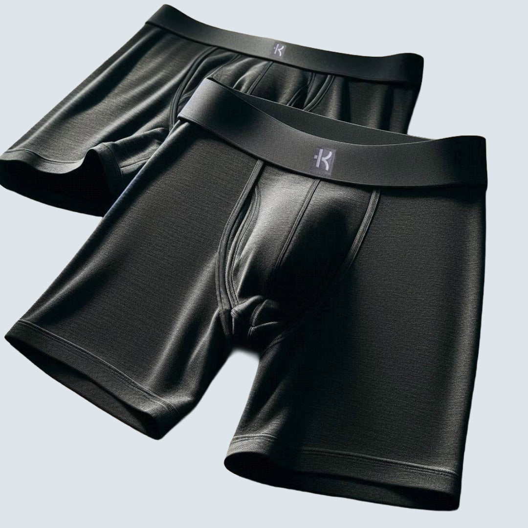 Second Skin Tencel™Modal Standard Length Boxer Brief - No Fly (6 inch inseam leg)