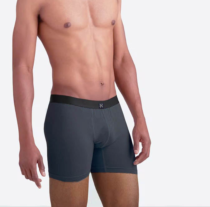 Second Skin Tencel™Modal Standard Length Boxer Brief - No Fly (6 inch inseam leg)