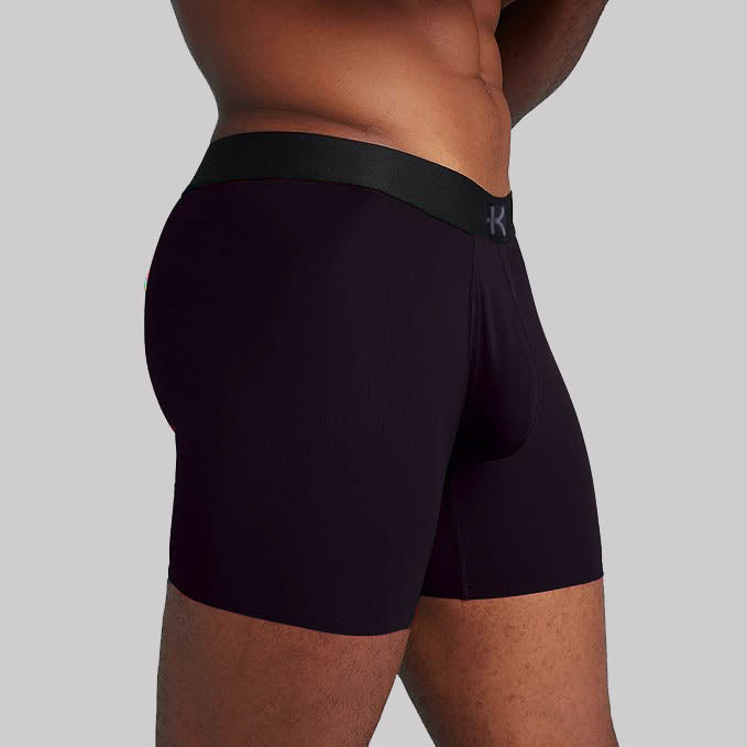 Second Skin Tencel™Modal Standard Length Boxer Brief - No Fly (6 inch inseam leg)