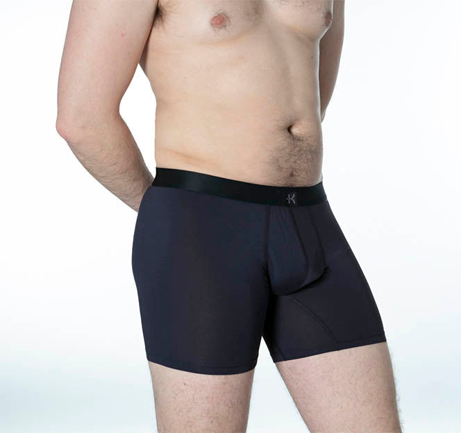 Second Skin Tencel™Modal Standard Length Boxer Brief - No Fly (6 inch inseam leg)