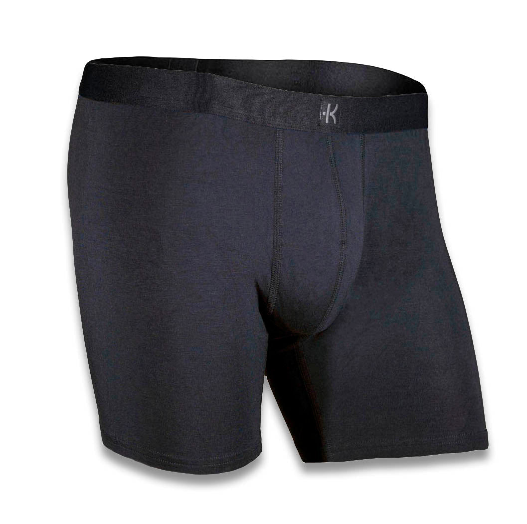 Second Skin Tencel™Modal Standard Length Boxer Brief - No Fly (6 inch inseam leg)