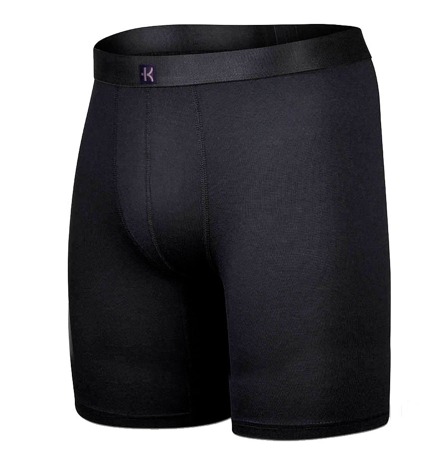 Second Skin Tencel™ Modal Long Leg Boxer Brief - No Fly (9 inch inseam leg)