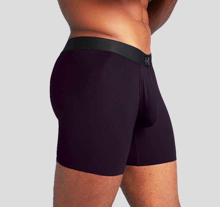 Second Skin Tencel™Modal Standard Length Boxer Brief - No Fly (6 inch inseam leg)