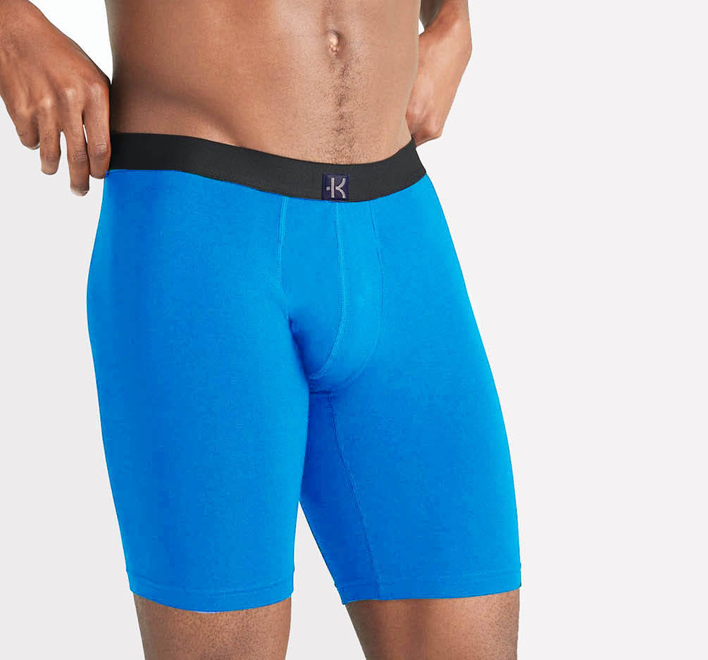Second Skin Tencel™ Modal Long Leg Boxer Brief - No Fly (9 inch inseam leg)