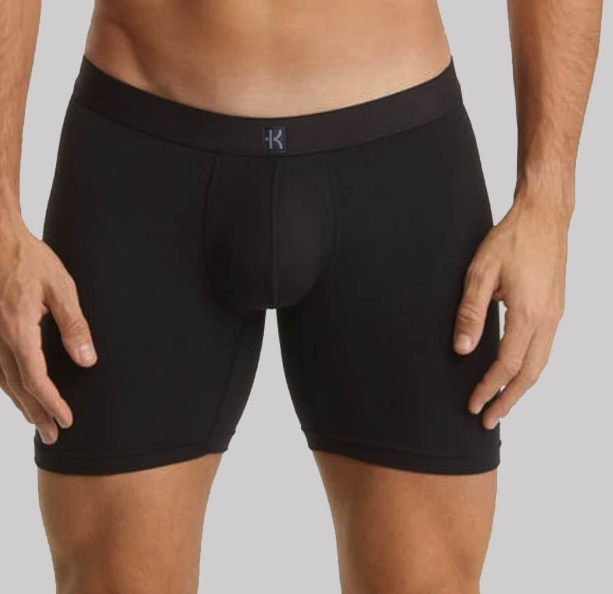 Second Skin Tencel™Modal Standard Length Boxer Brief - No Fly (6 inch inseam leg)