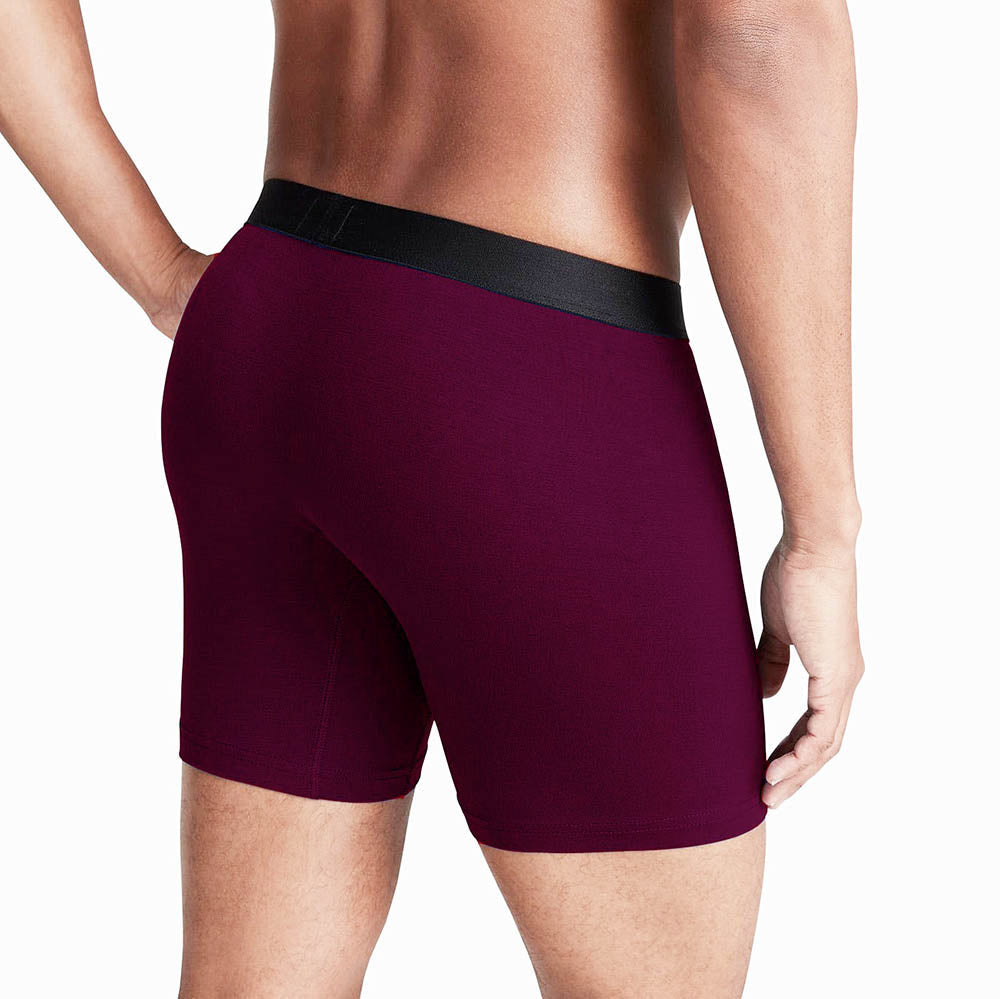 Second Skin Tencel™Modal Standard Length Boxer Brief - No Fly (6 inch inseam leg)