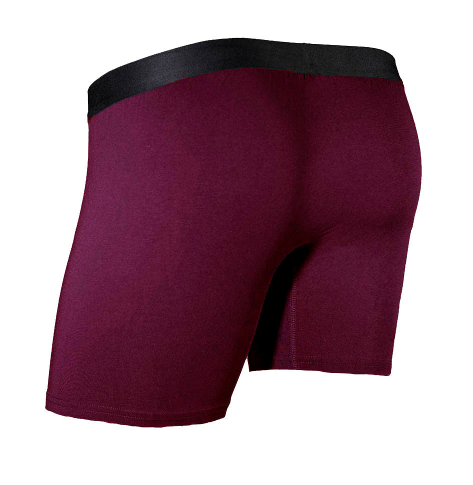 Second Skin Tencel™Modal Standard Length Boxer Brief - No Fly (6 inch inseam leg)