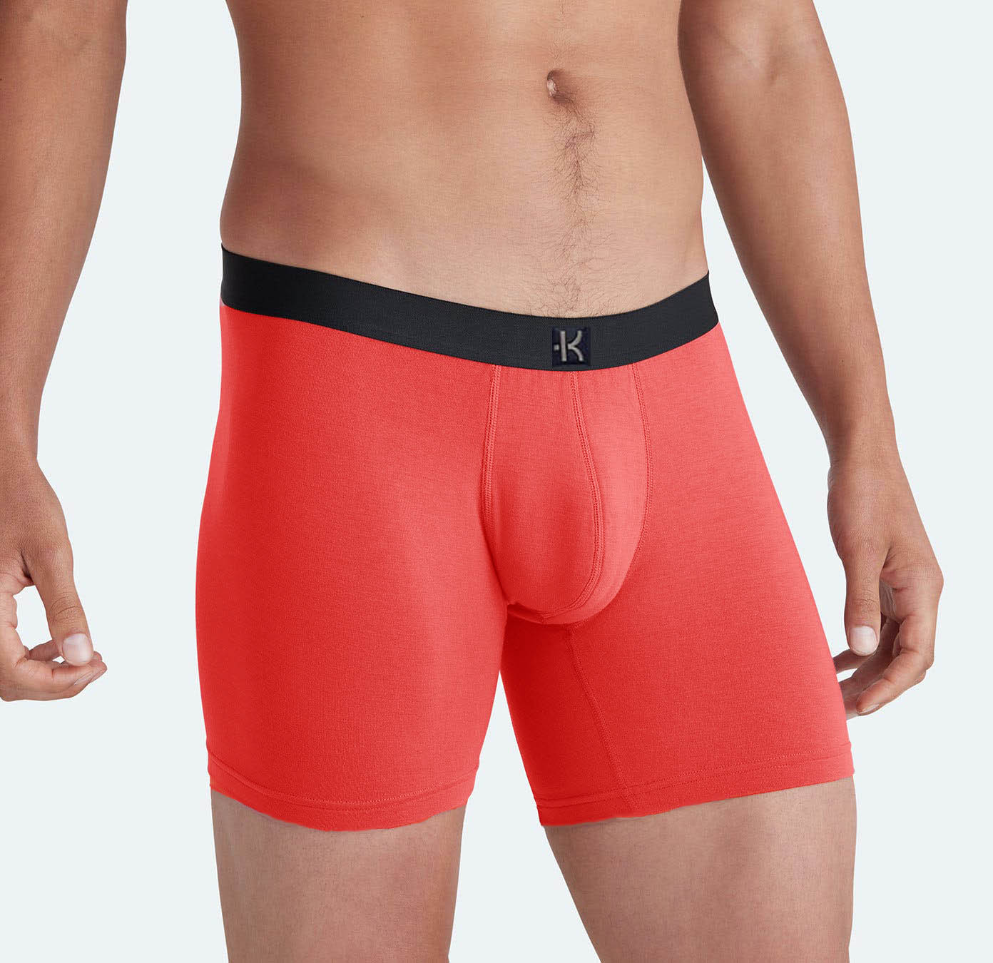 Second Skin Tencel™Modal Standard Length Boxer Brief - No Fly (6 inch inseam leg)