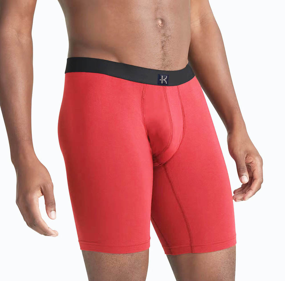 Second Skin Tencel™ Modal Long Leg Boxer Brief - No Fly (9 inch inseam leg)