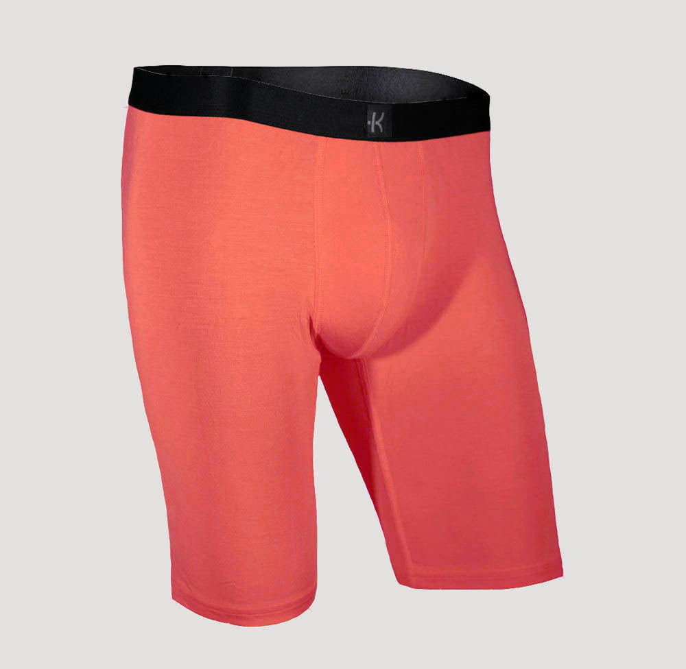 Second Skin Tencel™ Modal Long Leg Boxer Brief - No Fly (9 inch inseam leg)