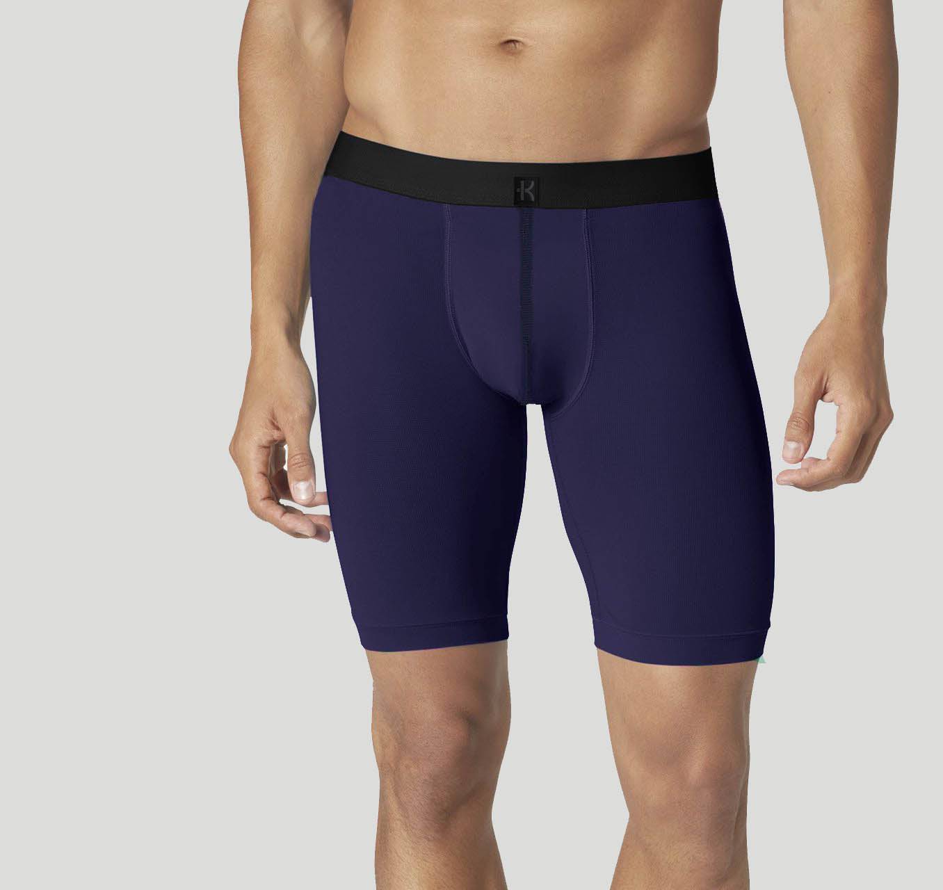 Men's Longer Leg Boxer Brief Underwear  - KULA Men's Underwear