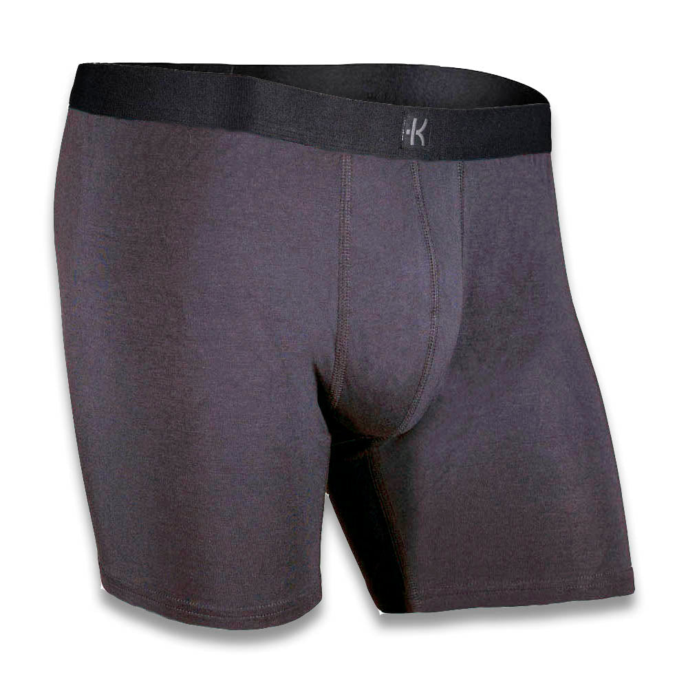 Second Skin Tencel™Modal Standard Length Boxer Brief - No Fly (6 inch inseam leg)