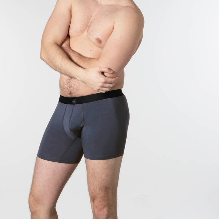 Second Skin Tencel™Modal Standard Length Boxer Brief - No Fly (6 inch inseam leg)