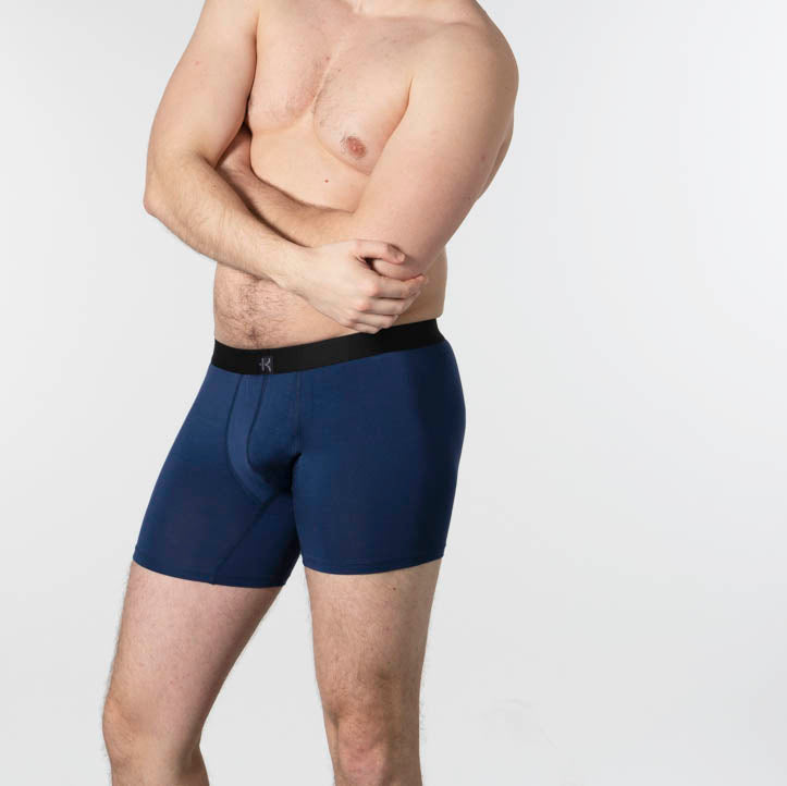 Second Skin Tencel™Modal Standard Length Boxer Brief - No Fly (6 inch inseam leg)