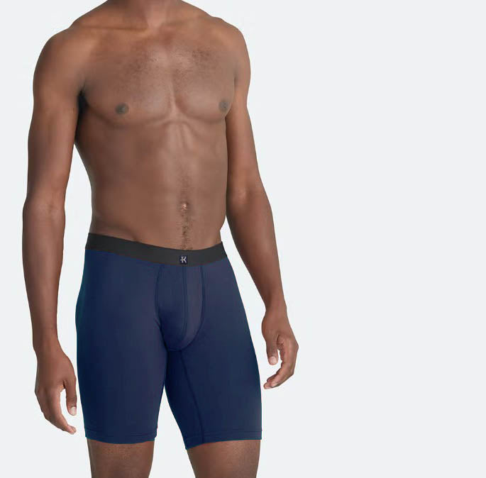 Second Skin Tencel™ Modal Long Leg Boxer Brief - No Fly (9 inch inseam leg)