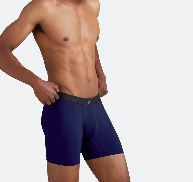Second Skin Tencel™Modal Standard Length Boxer Brief - No Fly (6 inch inseam leg)