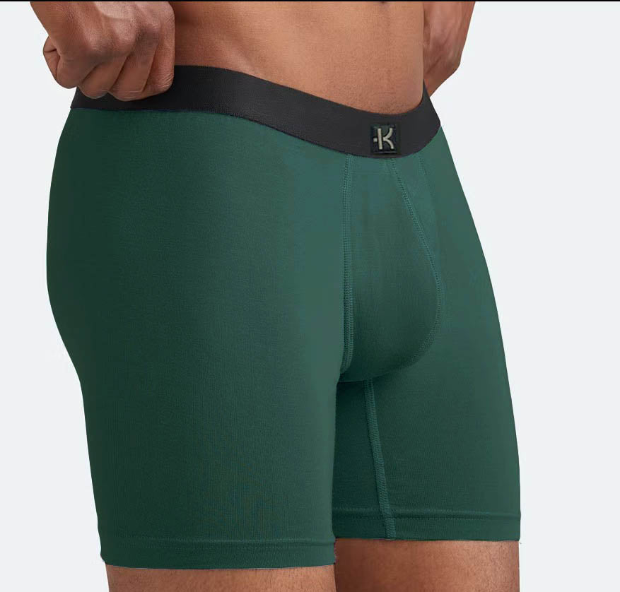 Second Skin Tencel™Modal Standard Length Boxer Brief - No Fly (6 inch inseam leg)