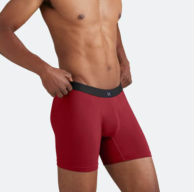 Second Skin Tencel™Modal Standard Length Boxer Brief - No Fly (6 inch inseam leg)