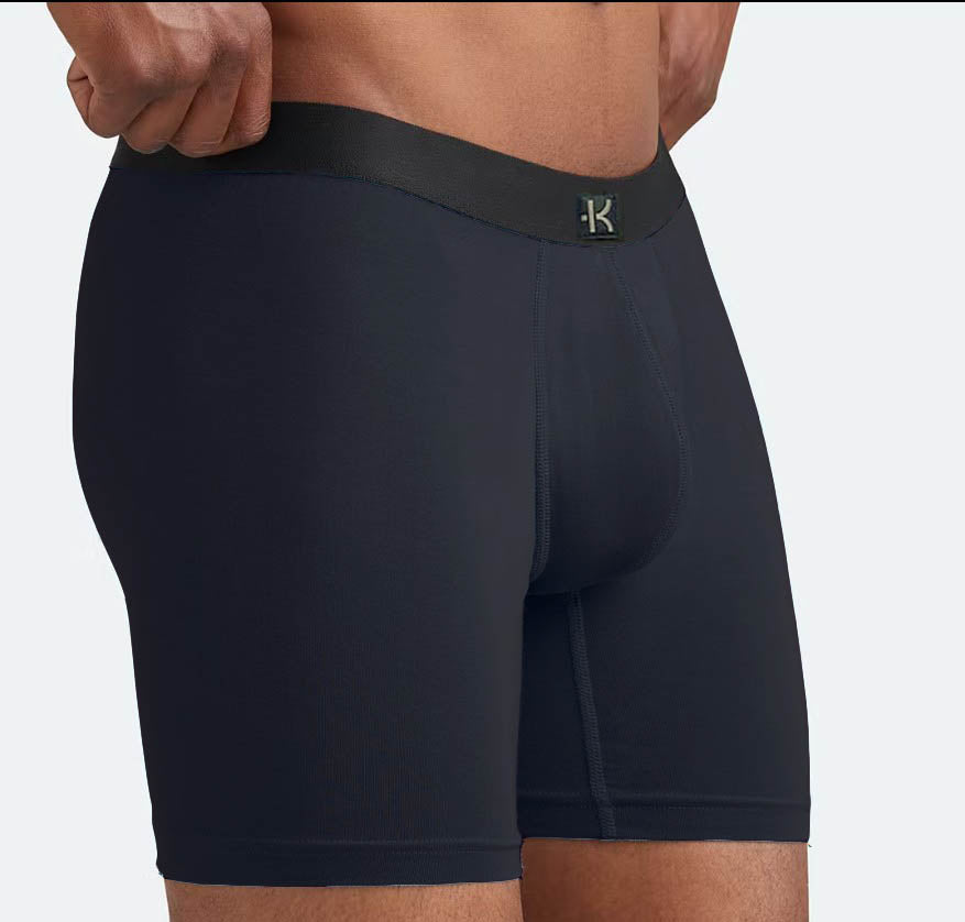 Second Skin Tencel™Modal Standard Length Boxer Brief - No Fly (6 inch inseam leg)