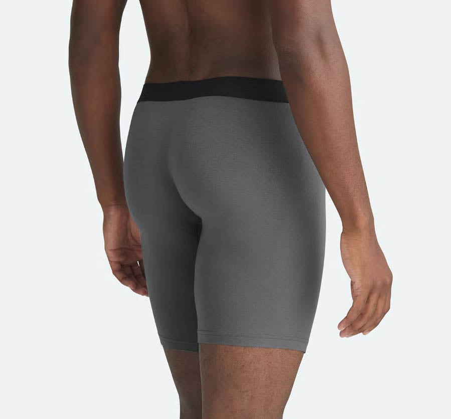 Second Skin Tencel™ Modal Long Leg Boxer Brief - No Fly (9 inch inseam leg)