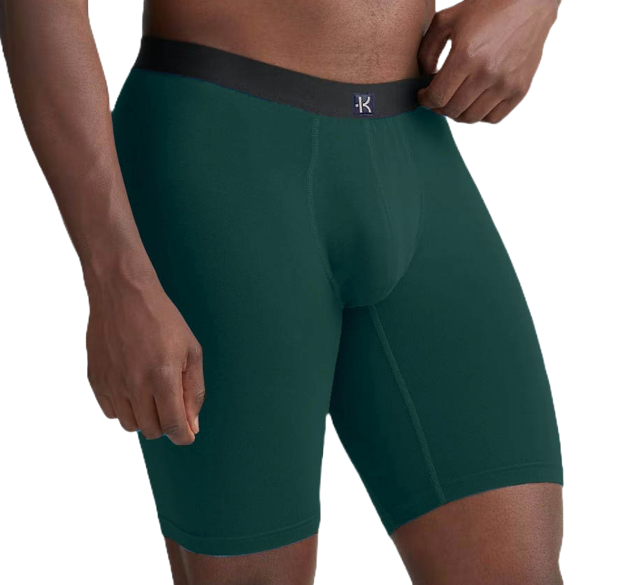 Second Skin Tencel™ Modal Long Leg Boxer Brief - No Fly (9 inch inseam leg)