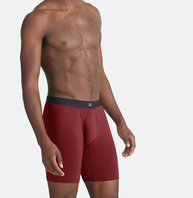 Second Skin Tencel™ Modal Long Leg Boxer Brief - No Fly (9 inch inseam leg)