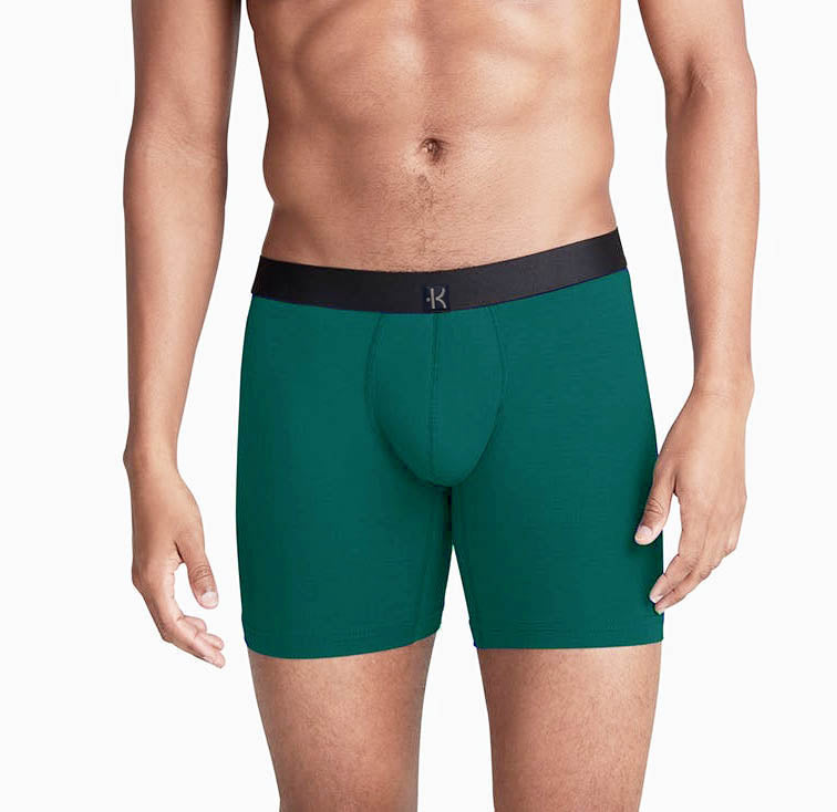 Second Skin Tencel™Modal Standard Length Boxer Brief - No Fly (6 inch inseam leg)