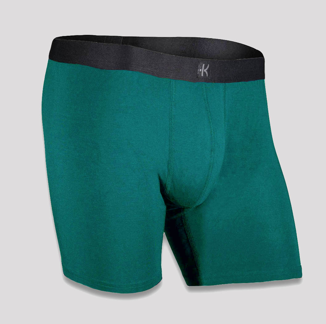 Second Skin Tencel™Modal Standard Length Boxer Brief - No Fly (6 inch inseam leg)