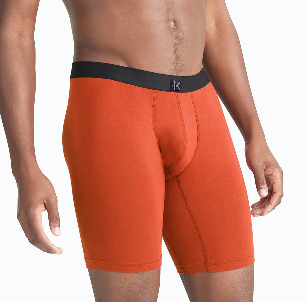 Second Skin Tencel™ Modal Long Leg Boxer Brief - No Fly (9 inch inseam leg)