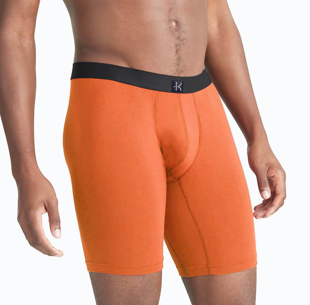 Second Skin Tencel™ Modal Long Leg Boxer Brief - No Fly (9 inch inseam leg)