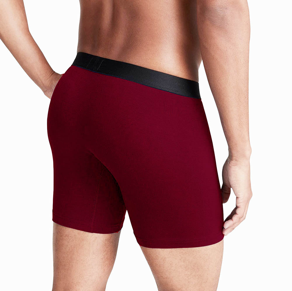 Second Skin Tencel™Modal Standard Length Boxer Brief - No Fly (6 inch inseam leg)