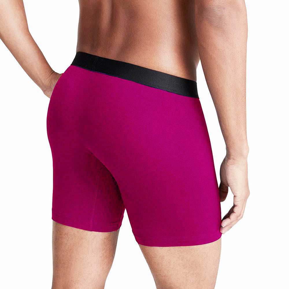 Second Skin Tencel™Modal Standard Length Boxer Brief - No Fly (6 inch inseam leg)