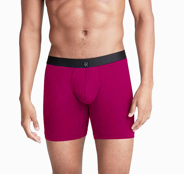 Second Skin Tencel™Modal Standard Length Boxer Brief - No Fly (6 inch inseam leg)