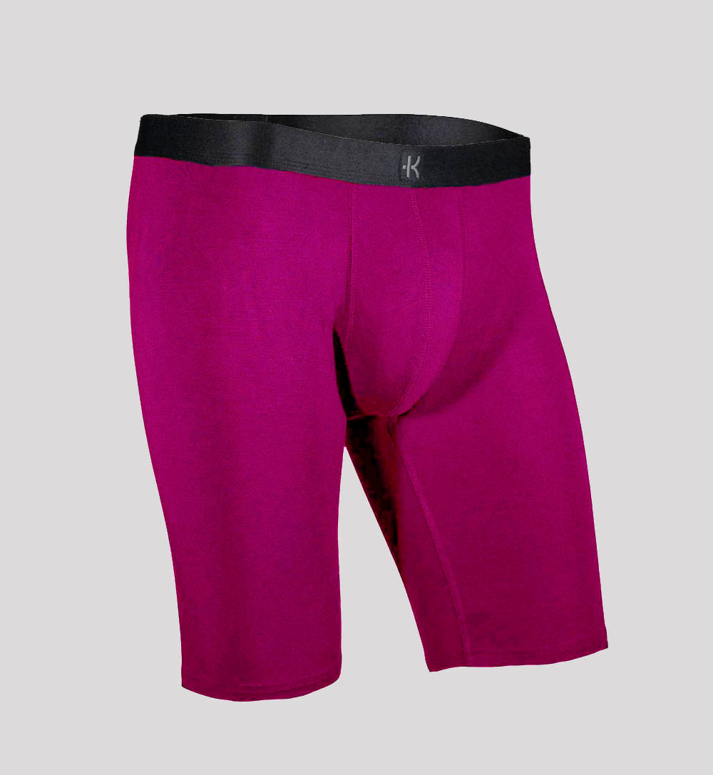 Second Skin Tencel™ Modal Long Leg Boxer Brief - No Fly (9 inch inseam leg)