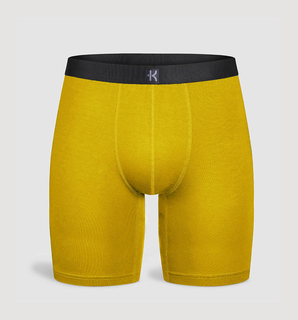 Second Skin Tencel™ Modal Long Leg Boxer Brief - No Fly (9 inch inseam leg)