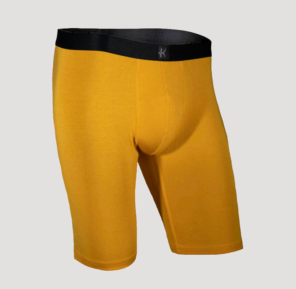 Second Skin Tencel™ Modal Long Leg Boxer Brief - No Fly (9 inch inseam leg)
