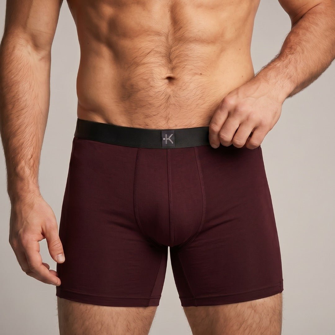 Second Skin Tencel™Modal Standard Length Boxer Brief - No Fly (6 inch inseam leg) - kula